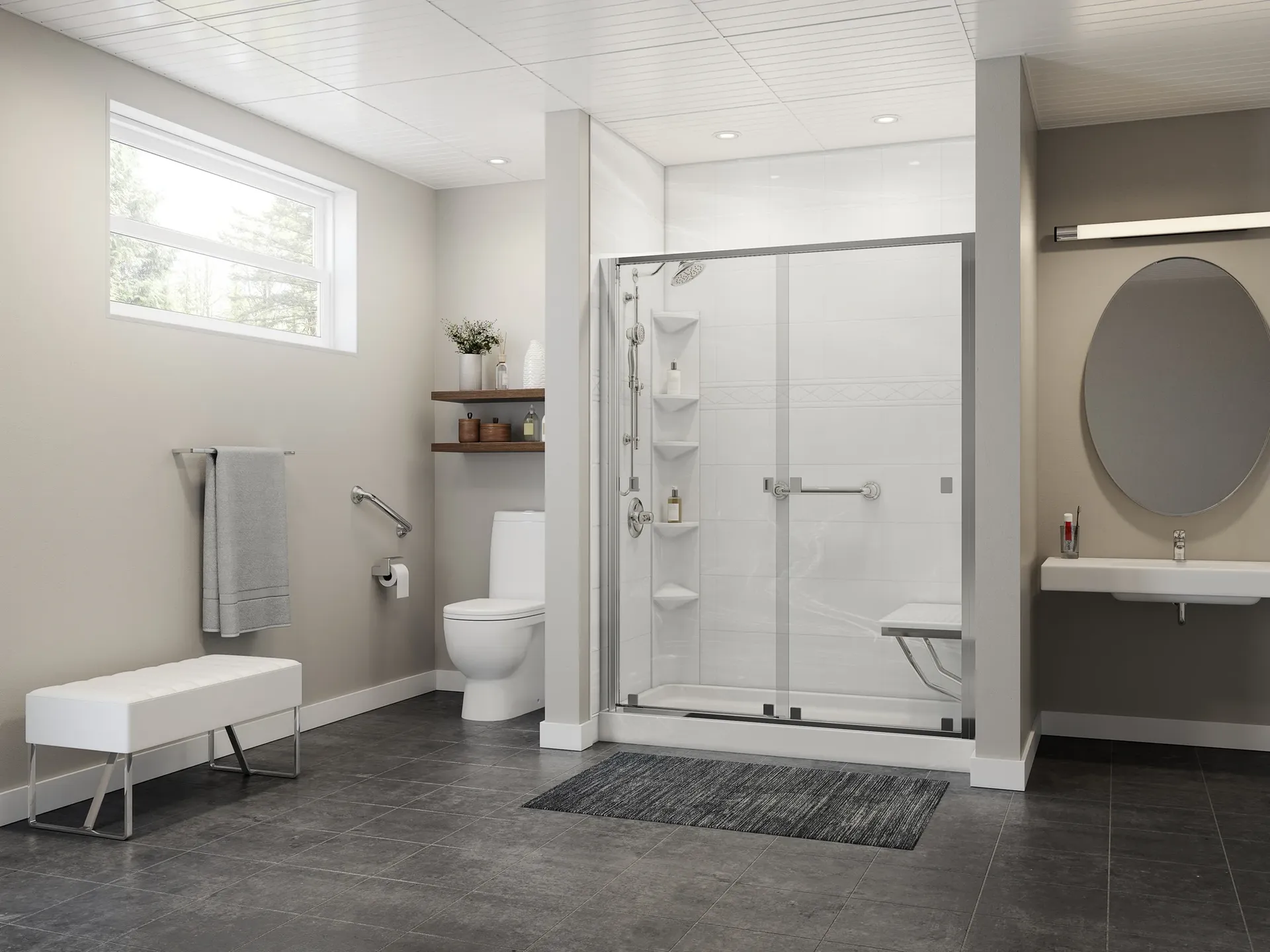 Benefits of an Easy-access Shower